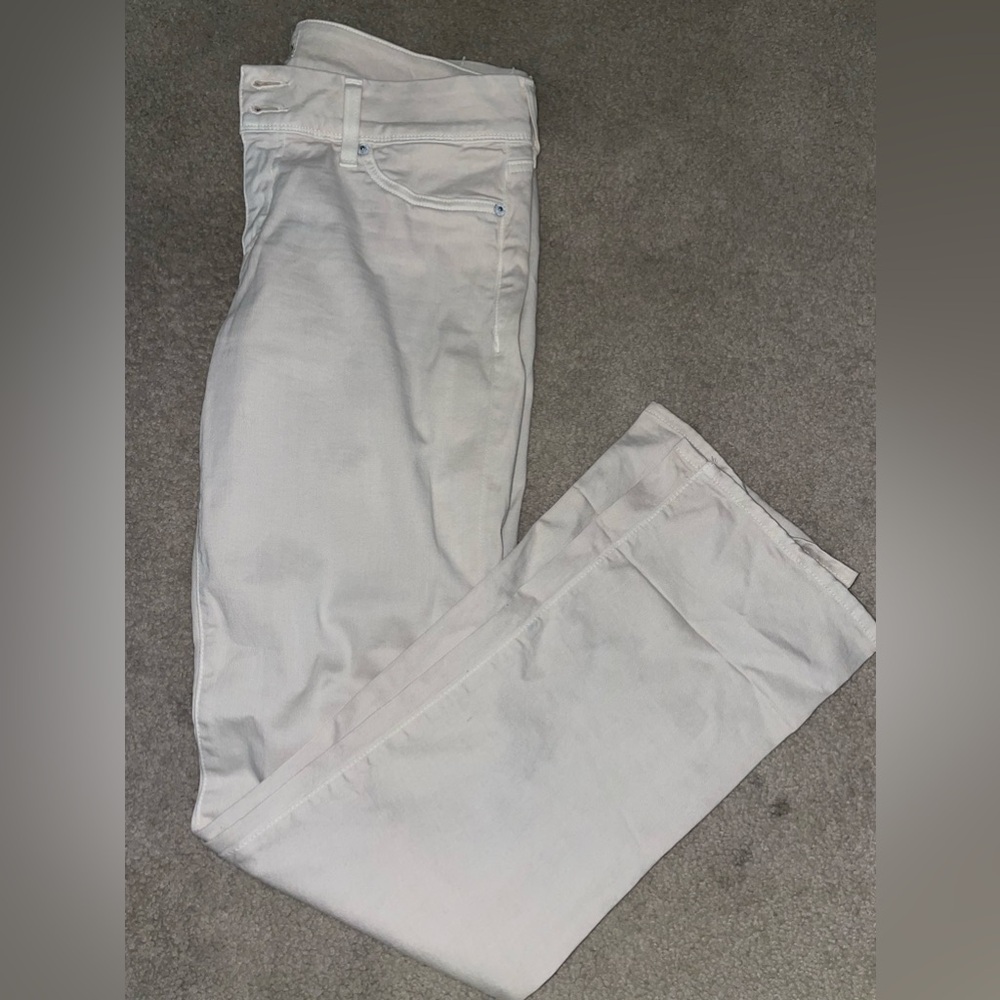 Hudson off white jeans